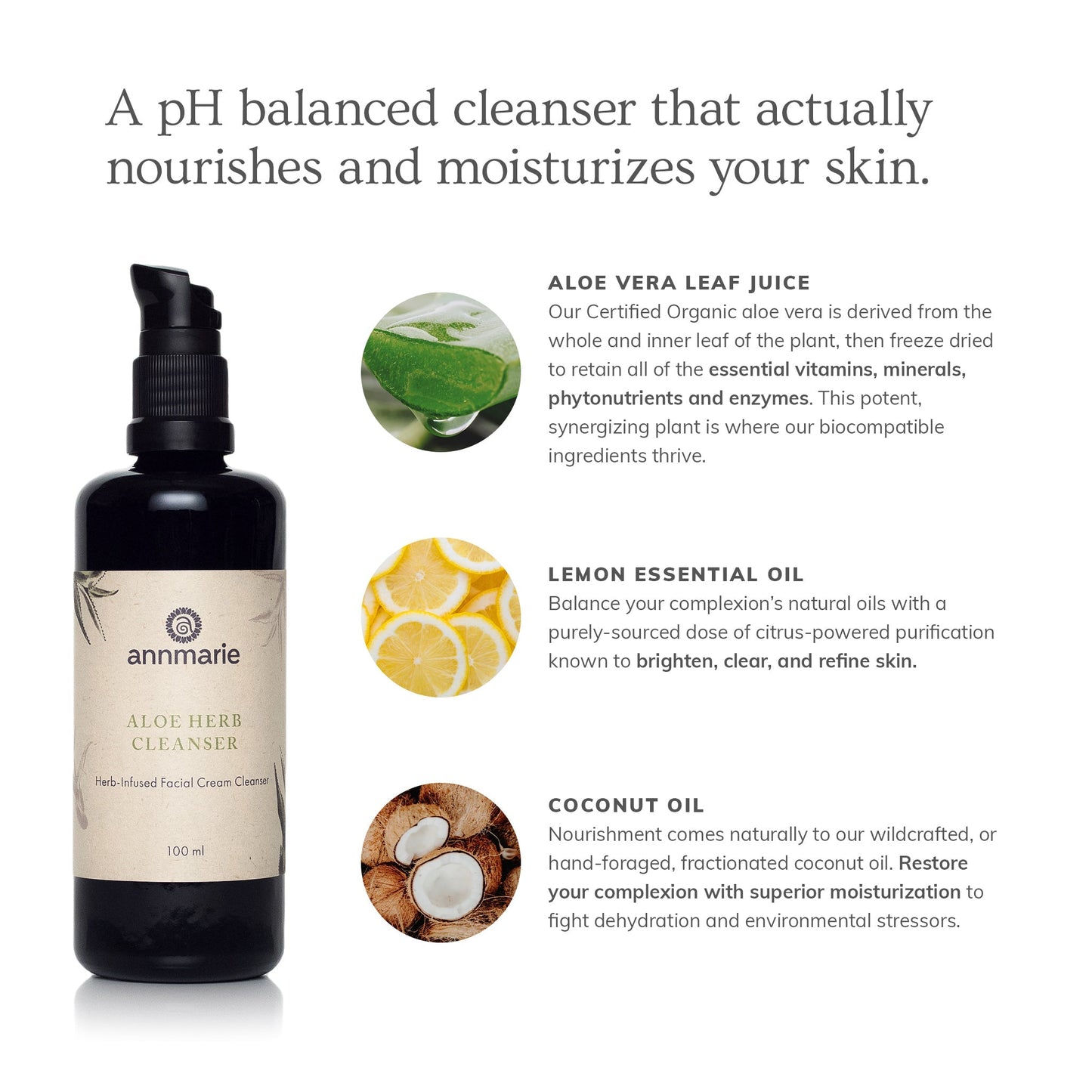 Aloe Herb Cleanser (100ml)- Collective