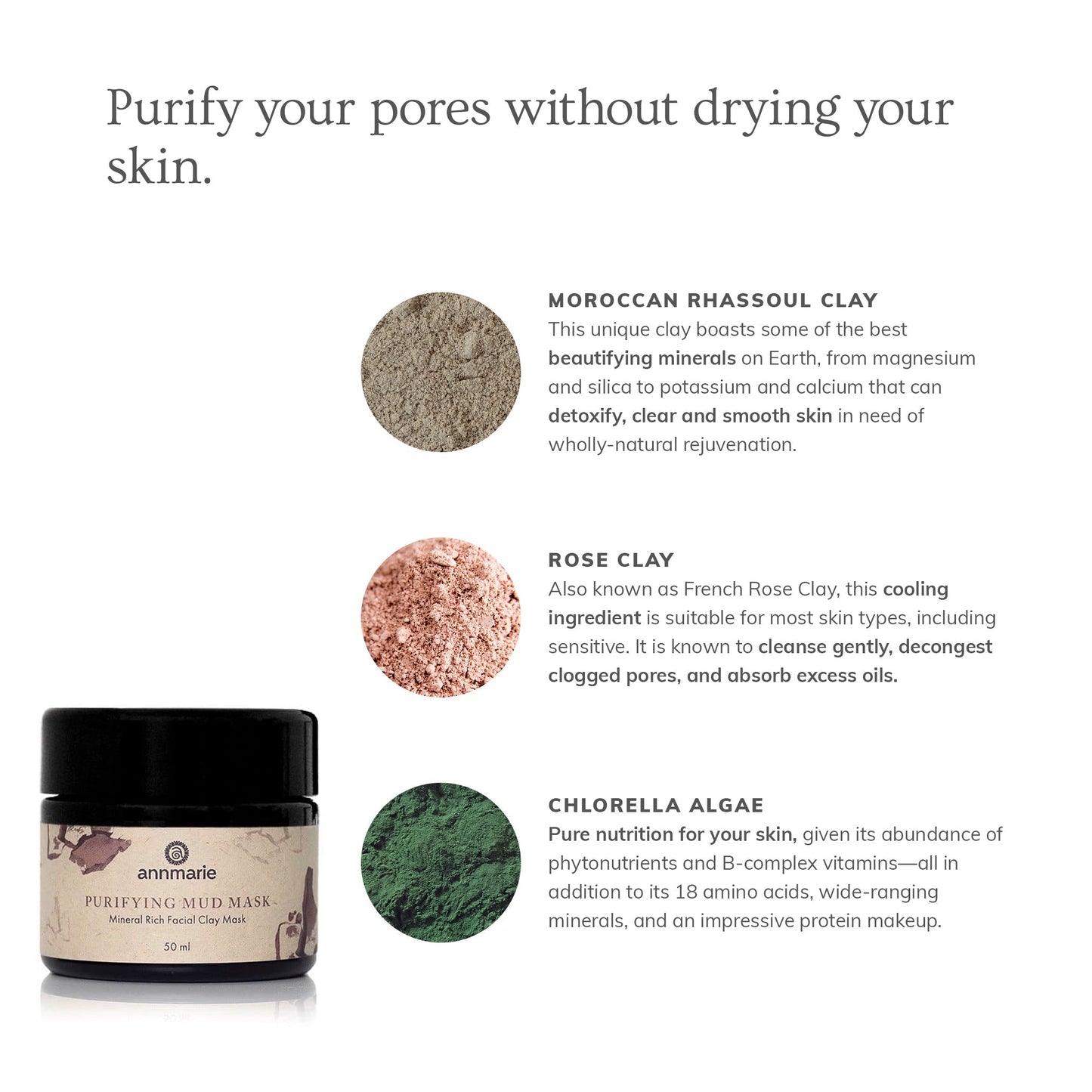 Purifying Mud Mask (50ml)- Collective