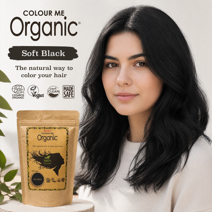 Negro suave - Coloración orgánica para el cabello