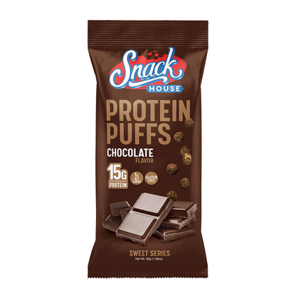 Bocadillos proteicos de chocolate - Porción individual - Caja de 8 