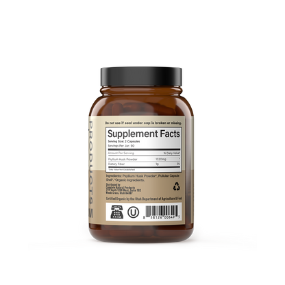 Organic Psyllium Husk Capsules