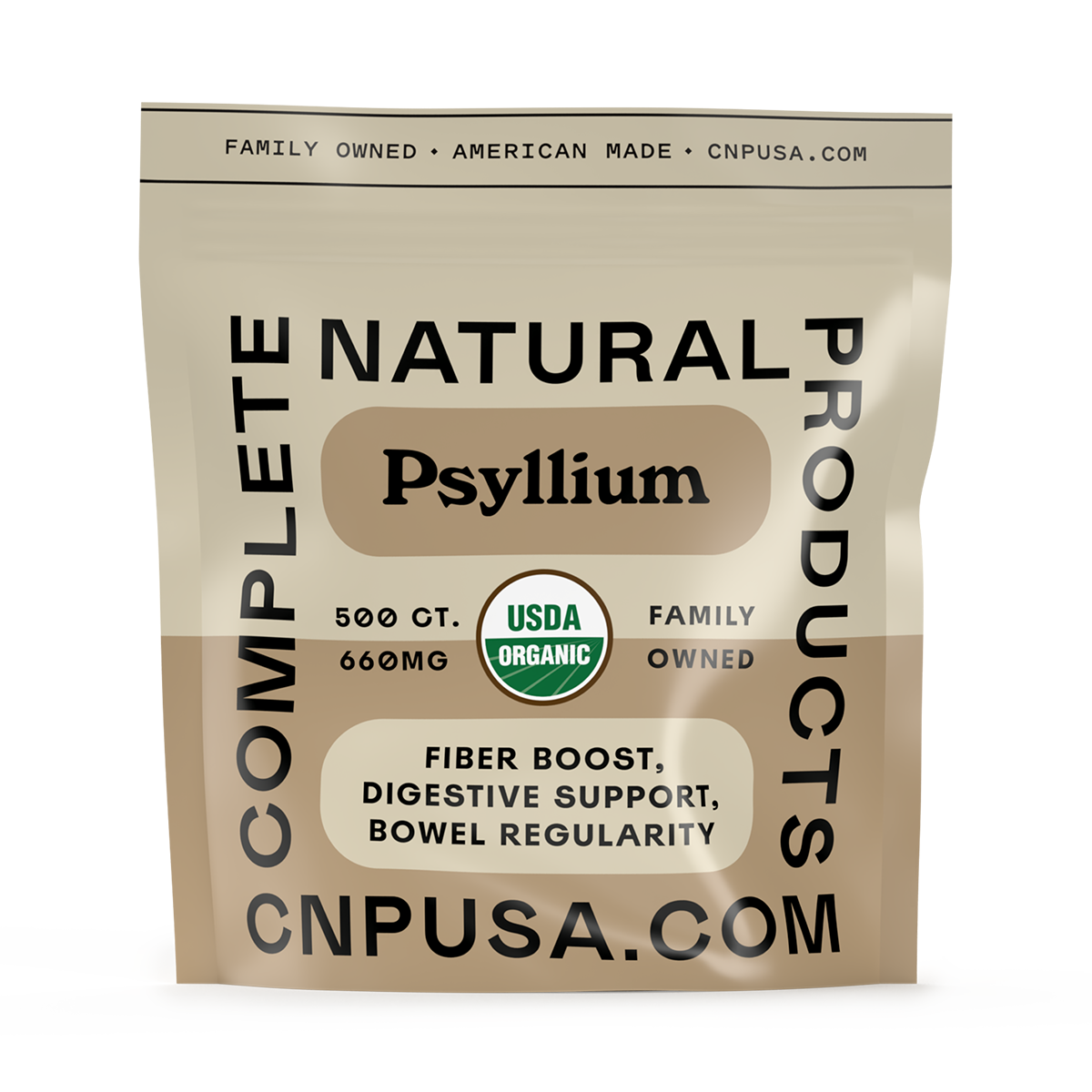 Organic Psyllium Husk Capsules