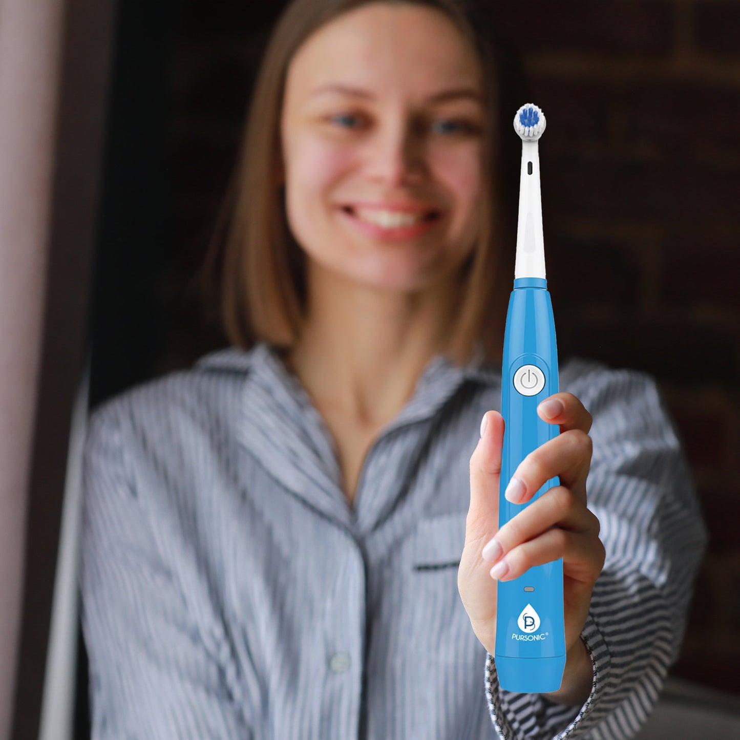 USB Rechargeable Electric Rotary Toothbrush