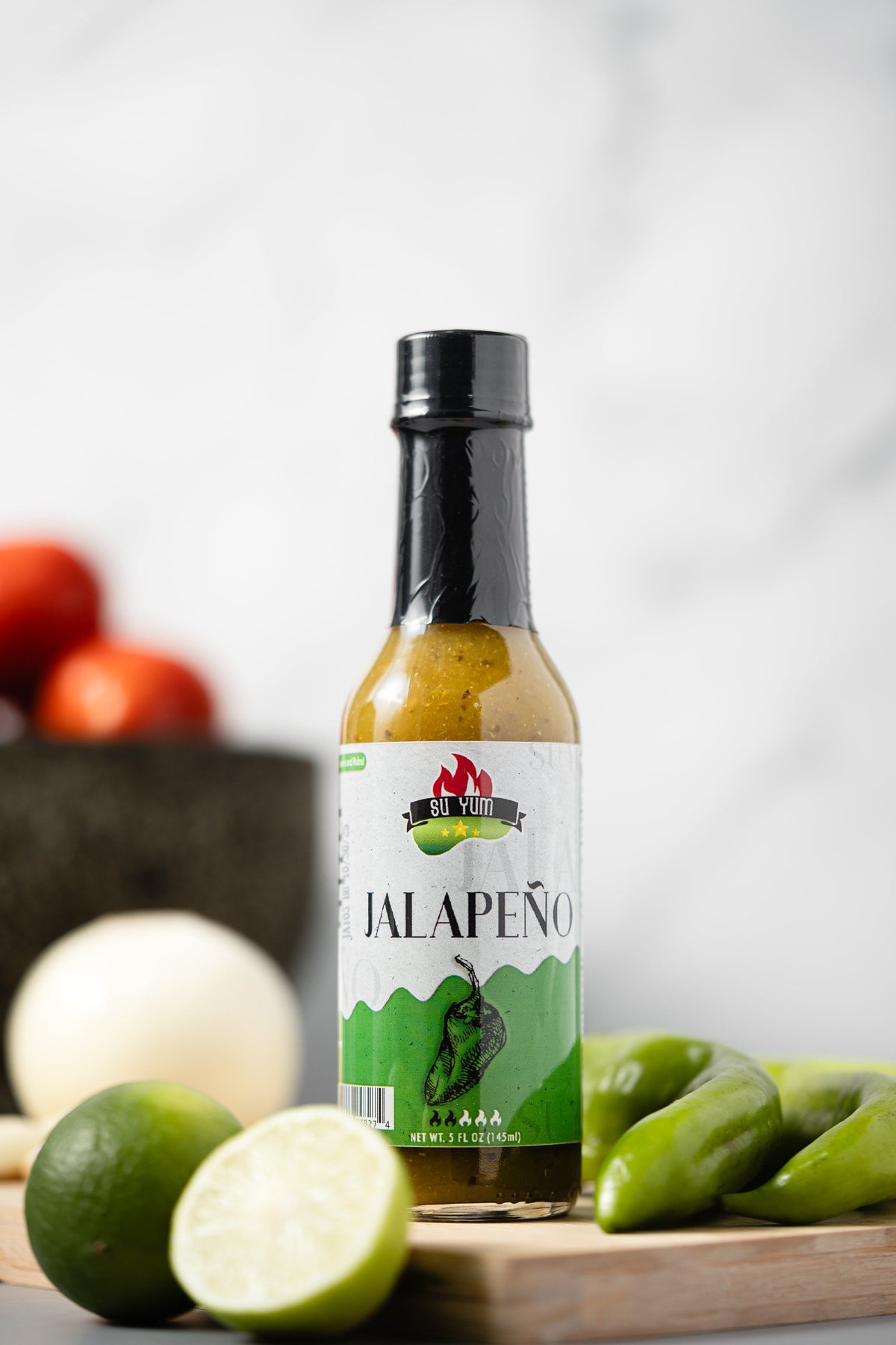 Salsa picante de jalapeño
