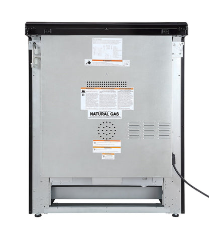 Rangaire 30" Gas Range Self-cleaning Air Fry True Convection Oven Slide-in Stainless Steel RRG303GS