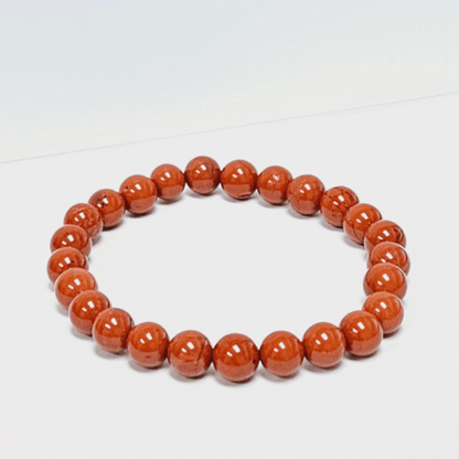 Red Jasper Bracelet - Enhances Focus