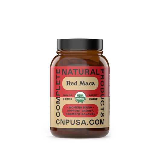 Organic Red Maca Root Capsules