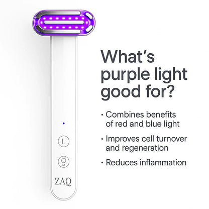 ZAQ Zayn 2.0 — 6-in-1 LED & Microcurrent Facial Wand