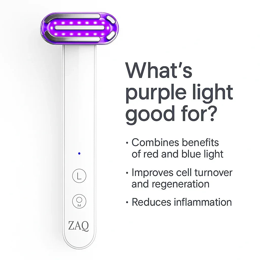 ZAQ Zayn 2.0 — 6-in-1 LED & Microcurrent Facial Wand