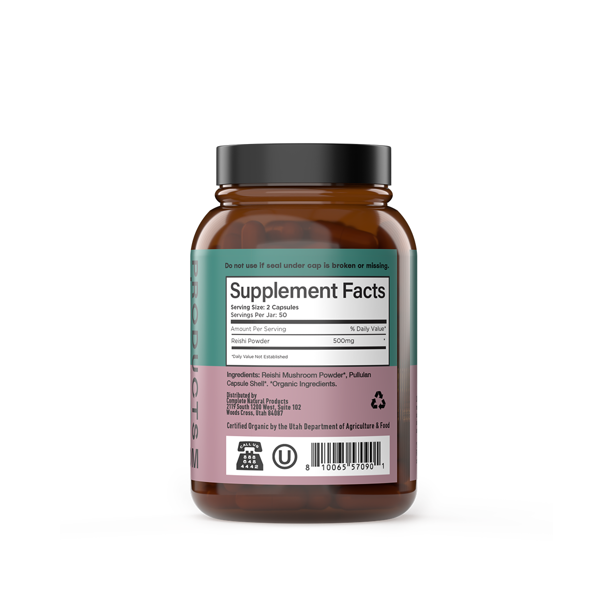 Organic Reishi Capsules