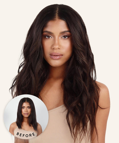 Relaxed Straight Classic Clip-In Hair Extensions