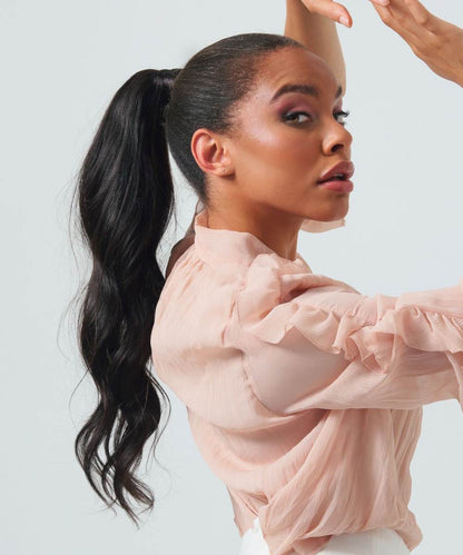 Relaxed Straight Clip-In Ponytail Extensions