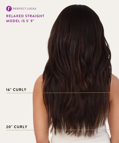 Relaxed Straight Steam Permed Machine Weft