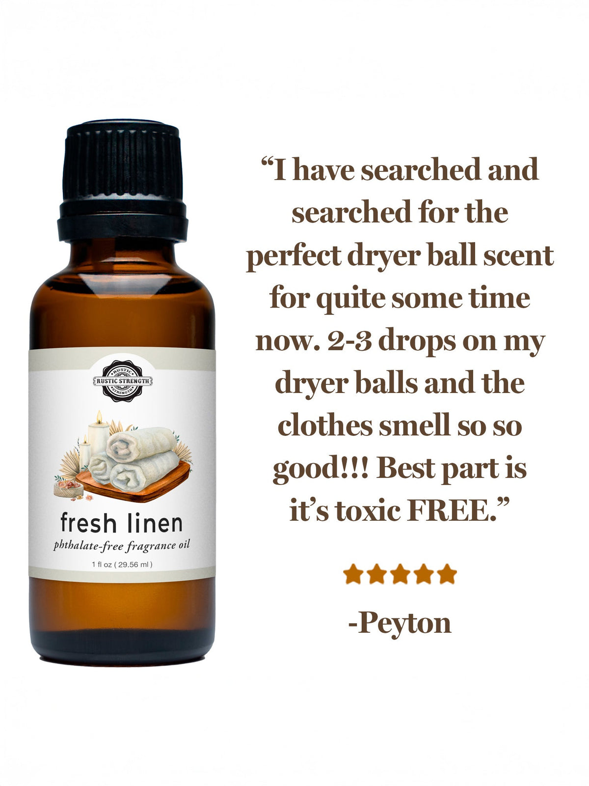 Fresh Linen Phthalate-Free Fragrance Oil