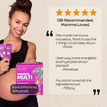 Essential Prenatal Nutrition + Electrolytes