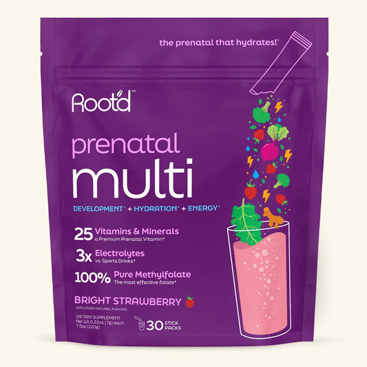 Nutrición prenatal esencial + electrolitos