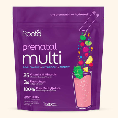 Nutrición prenatal esencial + electrolitos