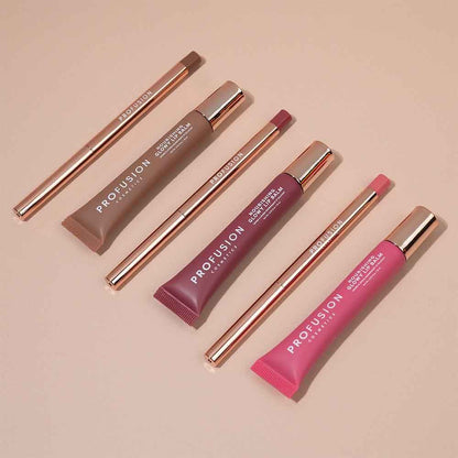 Lip Treat Duo Soft Matte Creamy Lip Liner & Nourishing Glowy Lip Balm