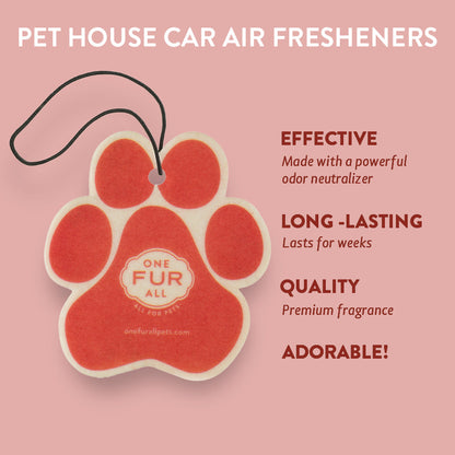 Ruby Red Grapefruit Car Air Freshener