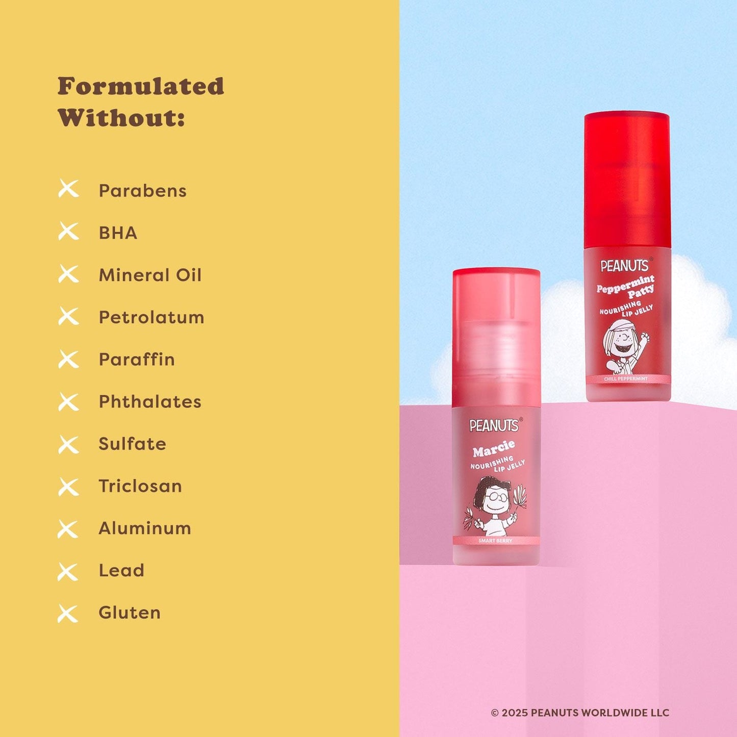 Peanuts 75th | Gelatina nutritiva para labios