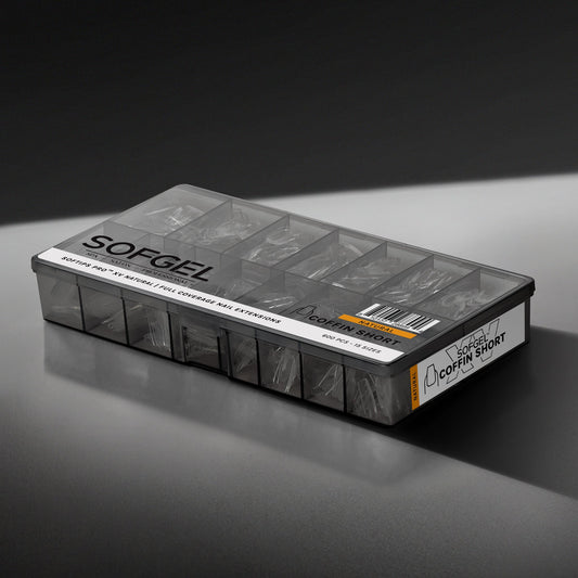 SOFTIPS PRO™ XV NATURAL - COFFIN SHORT