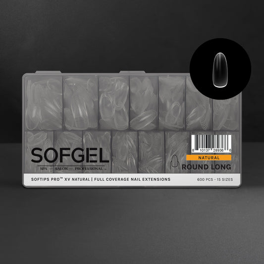 SOFTIPS PRO™ XV NATURAL - ROUND LONG