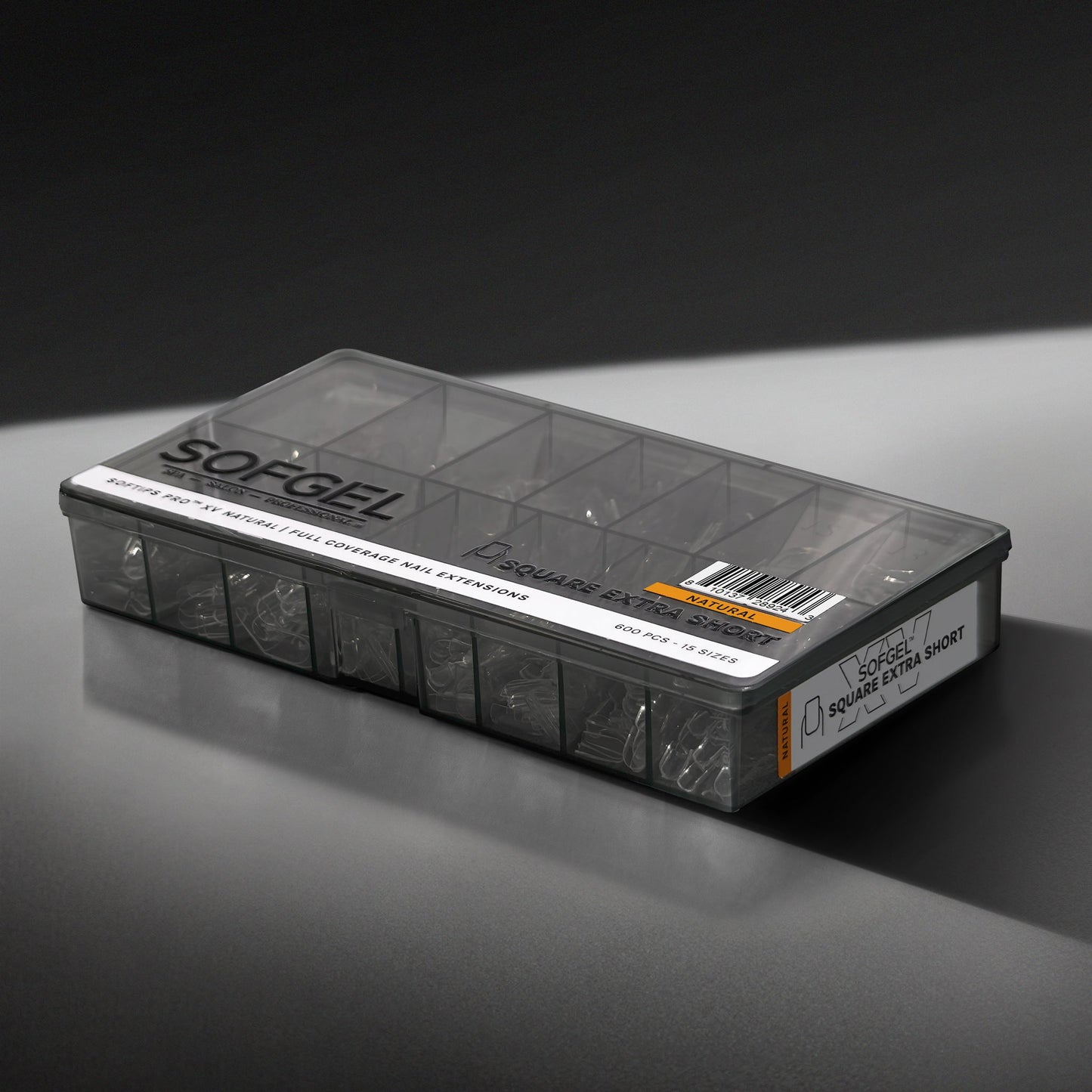 SOFTIPS PRO™ XV NATURAL - SQUARE EXTRA SHORT