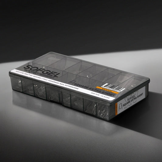 SOFTIPS PRO™ XV NATURAL - SQUARE EXTRA SHORT