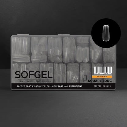 SOFTIPS PRO™ XV SCULPTED - SQUARE LONG