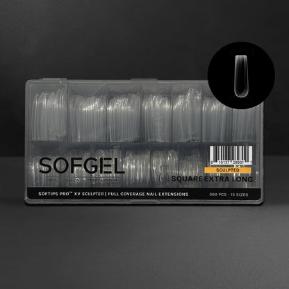 SOFTIPS PRO™ XV SCULPTED - SQUARE XL