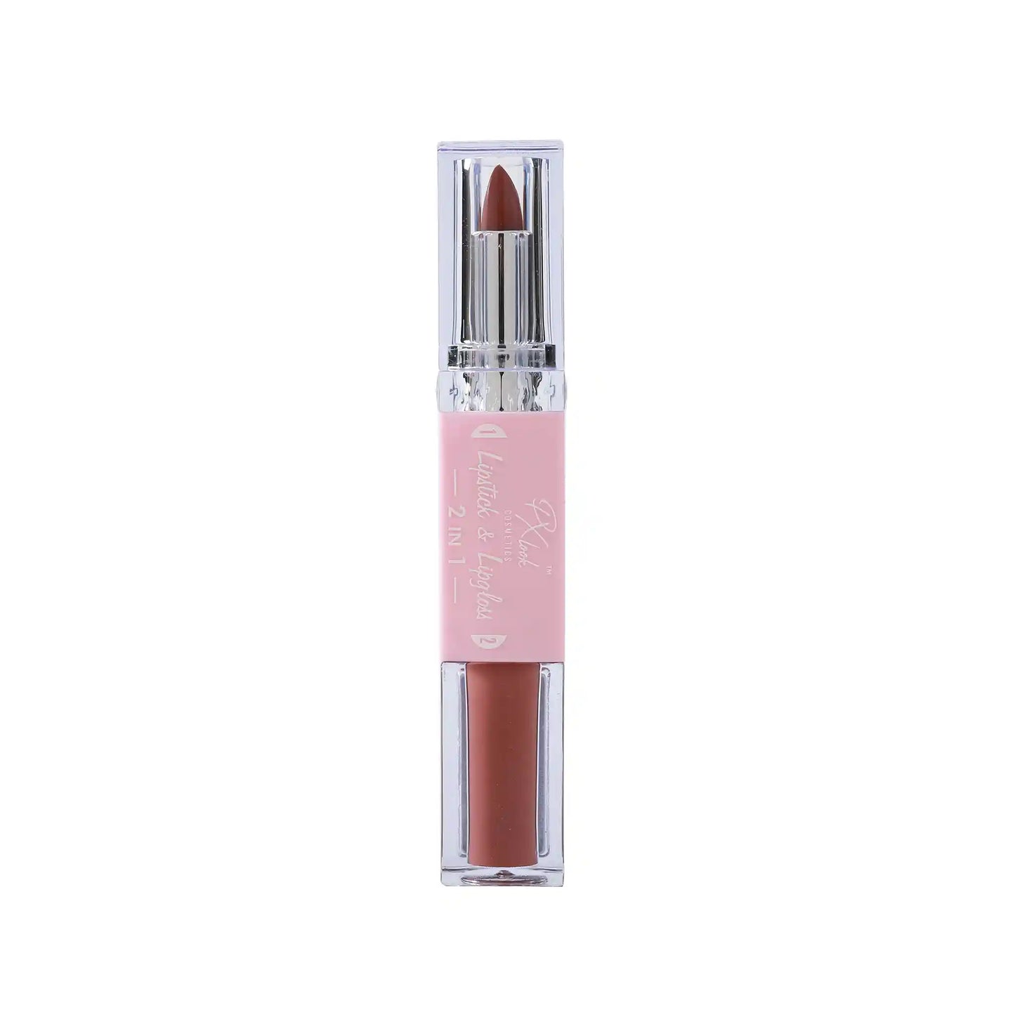 Combo de lápiz labial y brillo labial 2 en 1