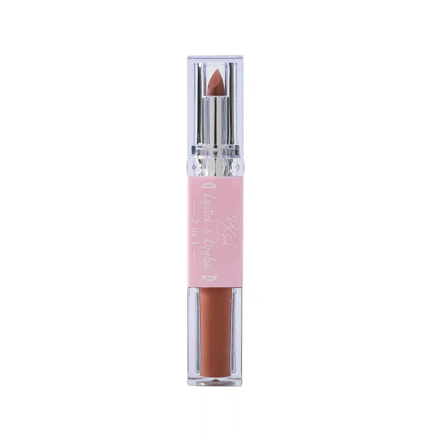 Combo de lápiz labial y brillo labial 2 en 1