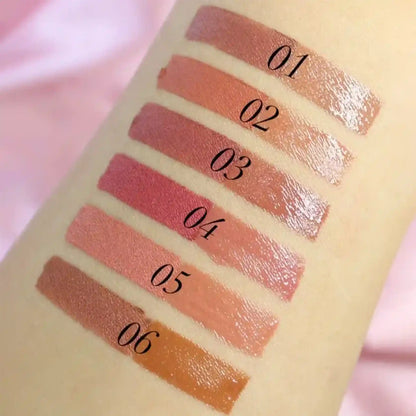 Combo de lápiz labial y brillo labial 2 en 1