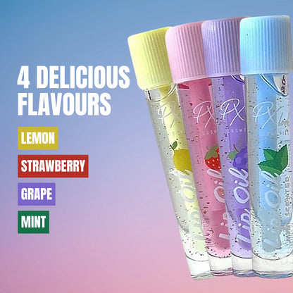 Aceite labial perfumado con sabor a fruta