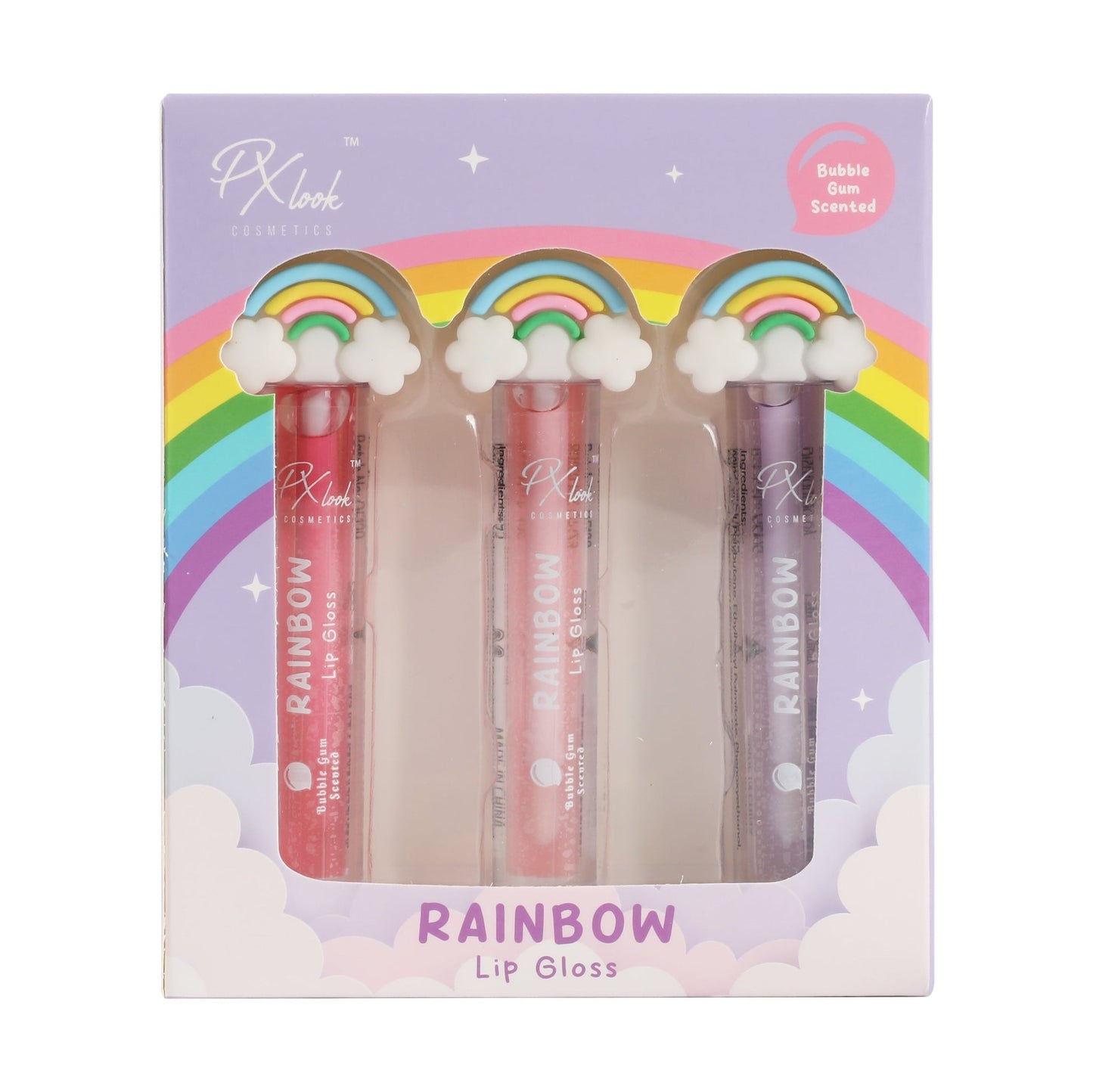 Set de brillo labial arcoíris PxLook
