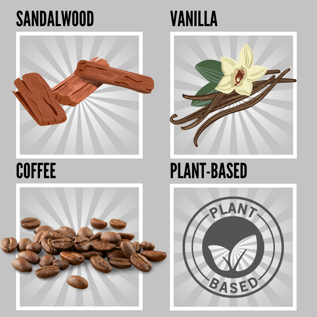 SAND BAR TRIO - Sandalwood, Vanilla, Coffee