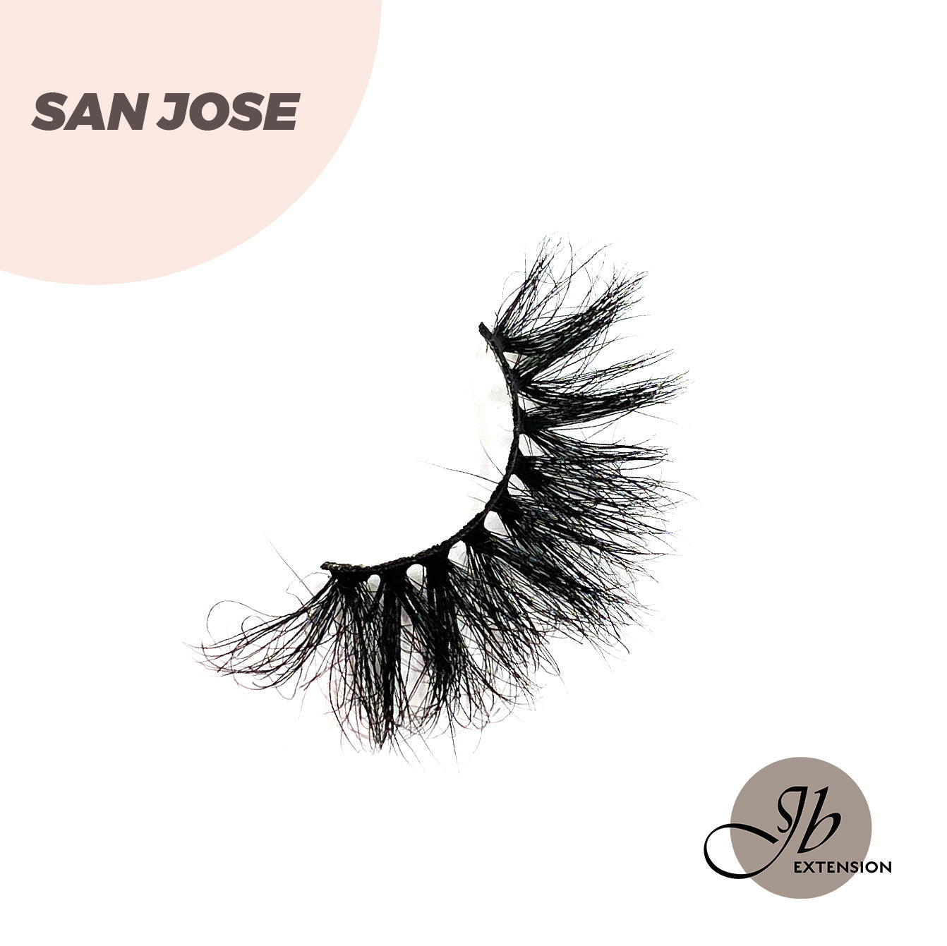 Cruelty Free High volume 3D Real Mink lashes SAN JOSE