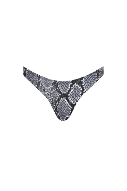Santorini Seamless Cheeky Bikini Bottom Snake