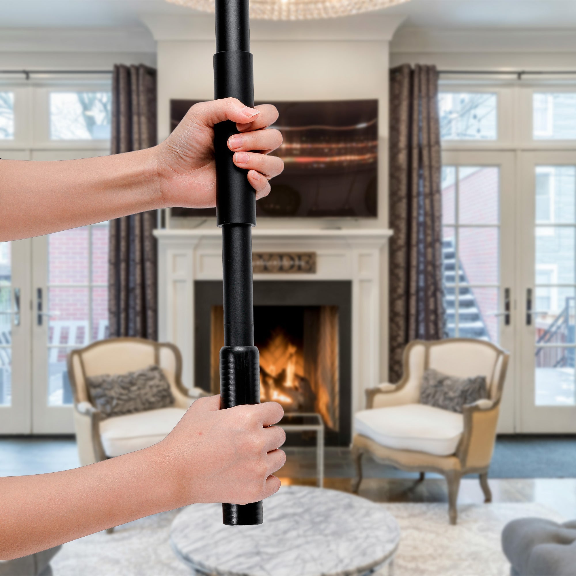Rechargeable Electric Scalable Scrubber Brush – Reach New Heights in Cleaning
