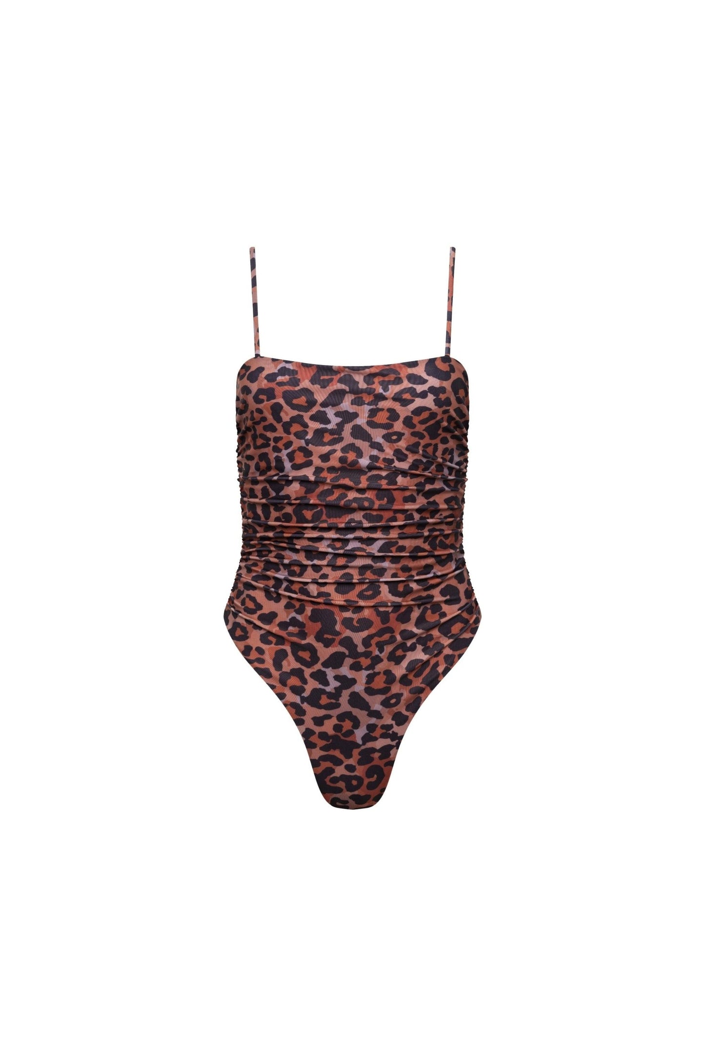 Seychelles Ruched One Piece Leopard
