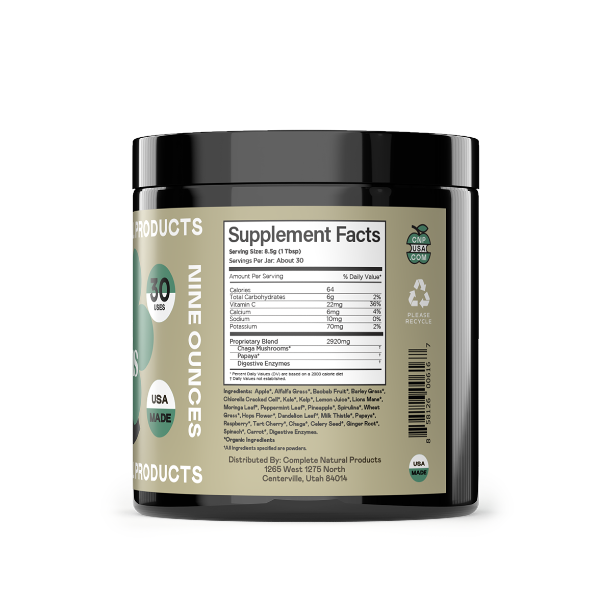 Gut Greens Digestion Superfood Powder