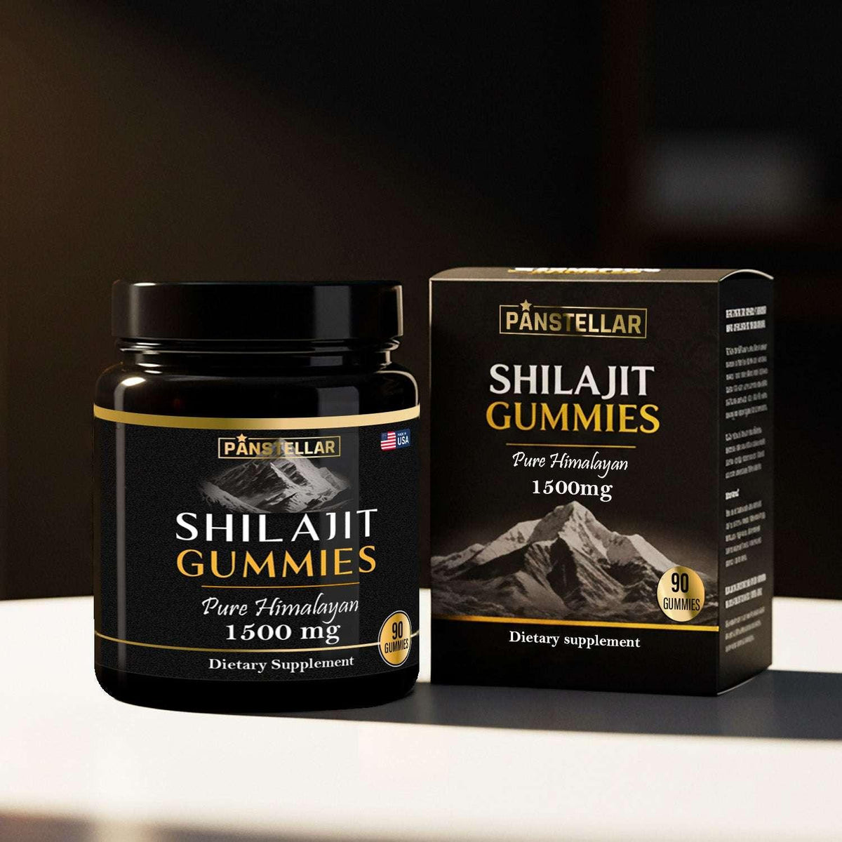 Pure Himalayan Shilajit Gummies 1500mg – 90 Gummies