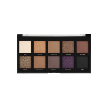 Smoky 10 shade palette