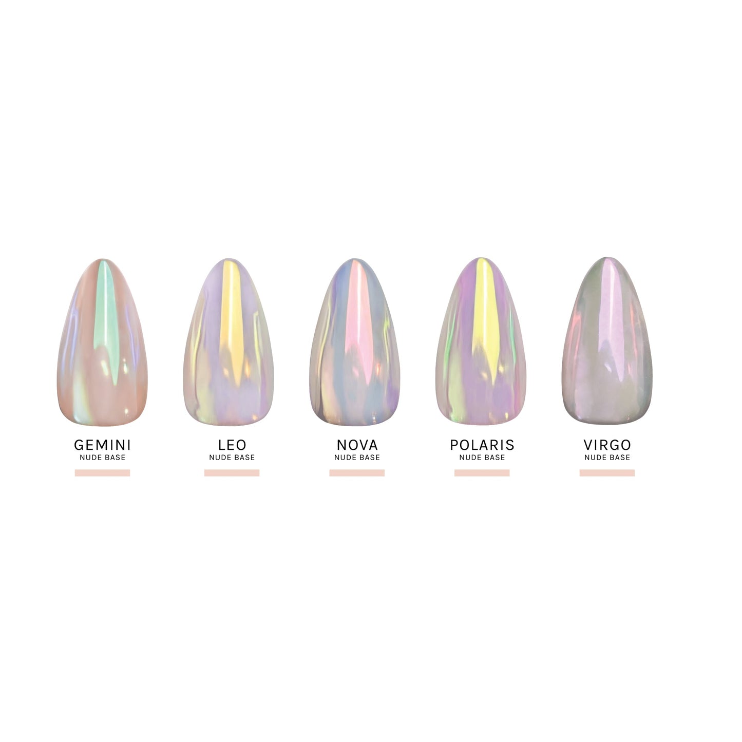 Chrome Stellar Set of 5