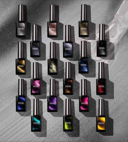 The Chinchilla Cat Eye Collection | 18 Color Full Set