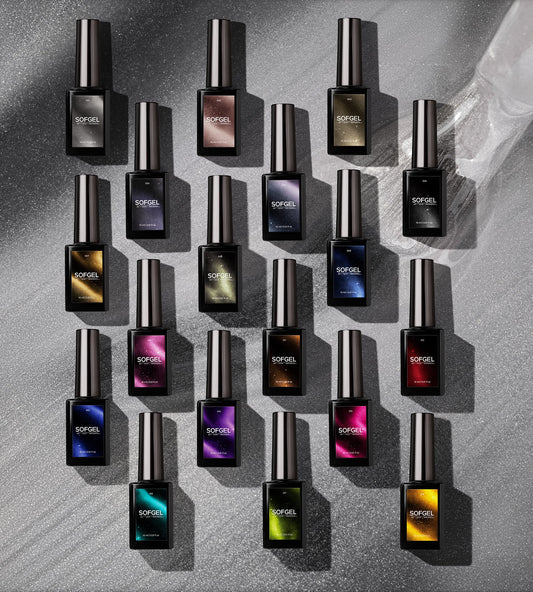 The Chinchilla Cat Eye Collection | 18 Color Full Set