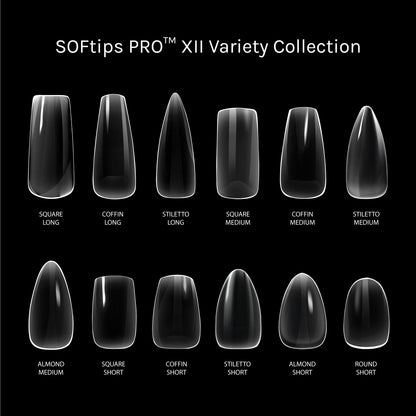 SOFTIPS PRO™ XII Variety Collection Tip Box