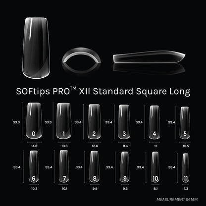 SOFTIPS PRO™ XII - Standard Square Long