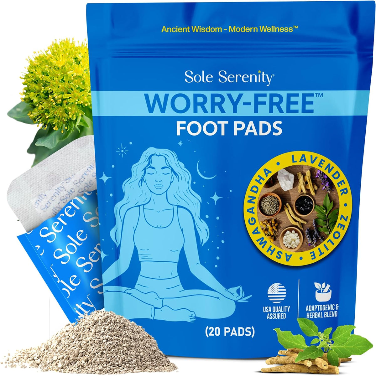 The Essentials 4 Pack Foot Pads Bundle