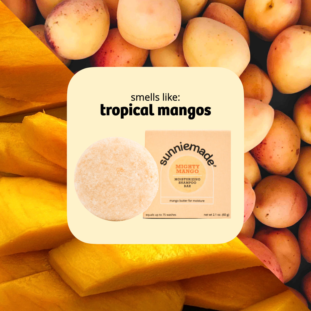 Barra de champú hidratante Mighty Mango